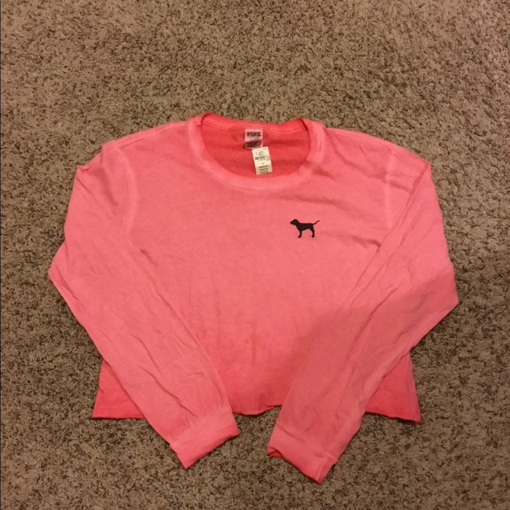 SALE Victoria’s Secret Pink Crop Tee Shirt
